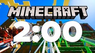 2 Minute Timer Roller Coaster [MINECRAFT]