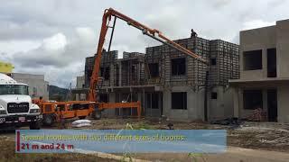 Concrete Placing | The Unique 4x4 Spider Boom in the WORLD: BW21 from Atabey