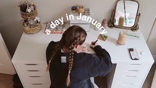 a "wintering" vlog. organizing & cleaning, cooking, reading, & hibernating in my apartment