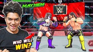 WWE Mayhem, But If I WIN I GET PREMIUM LOOTCASE!