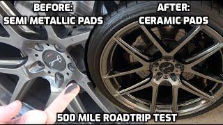 How To Eliminate Brake Dust | Ceramic Brake Pad Install (Before And After)