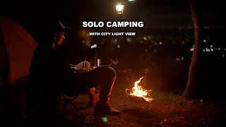 Solo Camping: Camping Sendiri Di Pegunungan Salak Dengan Pemandangan lampu kota