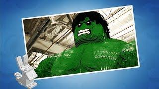 Life Size Hulk - LEGO Club TV - Behind the Bricks