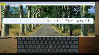 Touch typing. Intro video. My record of speedy typing.