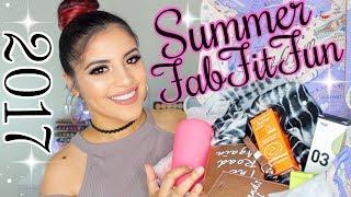 FabFitFun Summer 2017 Unboxing | Casey Vee