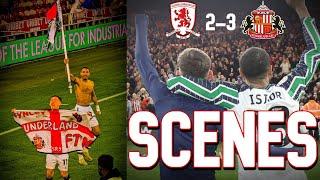 SCENES AS SUNDERLAND BEAT BORO! | Middlesbrough 2-3 Sunderland Match Review