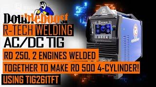 R-Tech TIG261TFT, RD500 4-Cyl from 2 x RD250 Engines Welded Together