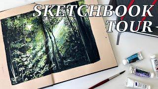 the BEST sketchbooks for gouache  + sketchbook tour(s)