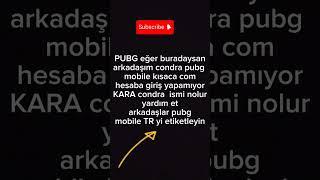 #pubgmobiletürkiye