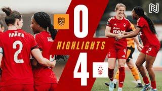 Mel Johnson BRACE!  | Hull City 0-4 Forest Women | Highlights