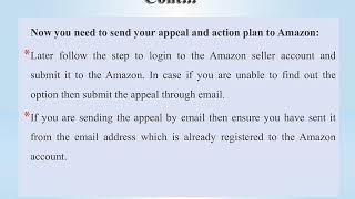 Write Amazon appeal letter with useful tips