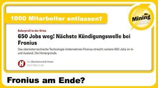 1000 Mitarbeiter entlassen Fronius am Ende? hier ein Tipp von mir um am Markt weiter zu bestehen