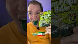 ترش ترین خوراکی دنیا رو تیست تست کردم !! SOUR PICKLE BALLS