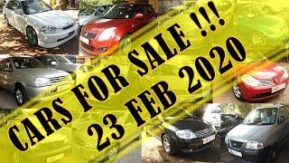 CARS for SALE!!! NEW 23rd Feb