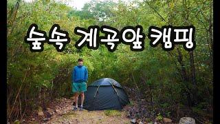 숲속 캠핑 | 숲속 계곡 캠핑 | Camping