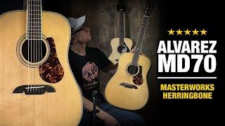 Alvarez MD70 Masterworks Herringbone - BIG Bang For Your Buck!!!