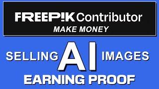 Selling AI Images - Freepik Contributor earning proof - How to Make Money , PASSIVE INCOME