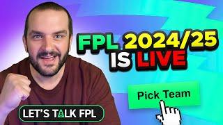 FPL IS LIVE | Fantasy Premier League Tips 2024/25