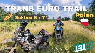 TET Poland NEW Section 6 + 7 | Trans Euro Trail Poland Motorcycle Tour with 2x Yamaha Tenere 700