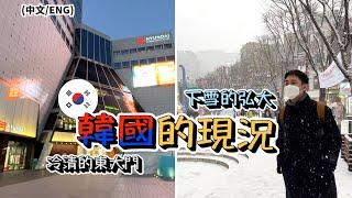 韓國的現況 東大門 弘大｜首爾下大雪了！ Vlog日常 Singapore Korea VTL Dongdaemun Hongdae