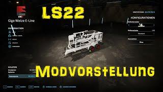 LS 22 Modvorstellung Giga Walze E Line by Eiks