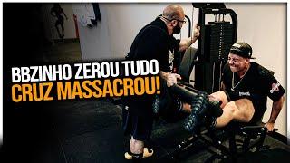 LEG DAY OLDSCHOOL SEM PIEDADE : CRUZ testa os Limites do GANLEY!!