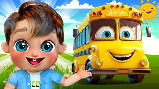  Wheels on the Bus - Nursery Rhymes & Kids Songs - Toddler Learning Video -- Kids Songs