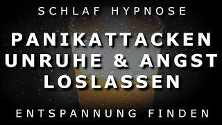 Panikattacken, Unruhe & Angst loslassen | Schlaf Hypnose