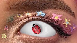 WOW! Lady Bug Changes Eyes Color! #shorts