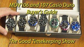 Casio Duro MDV106 and MDV107 Buyers Guide 2024