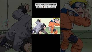 NARUTO VS KIBA #naruto #anime