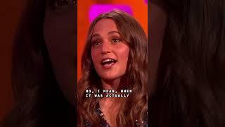 How a tantrum led #aliciavikander to stardom  #grahamnorton #thegrahamnortonshow