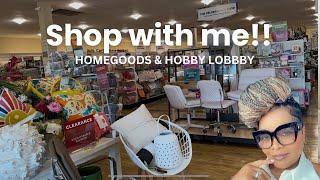 Fall Shop With Me 2024 |  HomeGoods & Hobby Lobby Walkthrough | Cozy Fall Finds