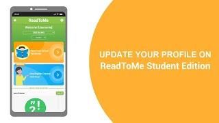 ReadToMe Student Edition | Update Your Profile | ReadToMe® | English