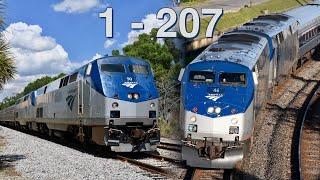 Amtrak P42DC Locomotive Fleet: 1 - 207