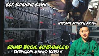 Grebek Markas Sound Bocil Gondanglegi,Amunisi Baru Box 21" & Speaker Sultan untuk Pesona Gondanglegi