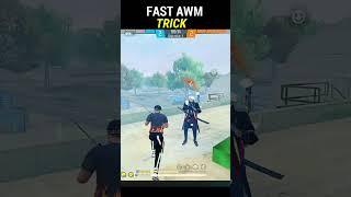 Fast Single AWM Trick  Garena Free Fire #freefire #srikantaff