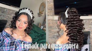 Peinado para quinceañera