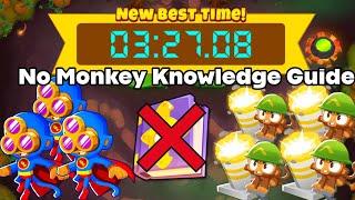 Btd6 Race #317 “Corvus Carry” In 3:27.08 No Monkey Knowledge Or Hero Guide!