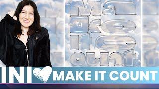 INI｜'Make It Count' Official AudioReaction