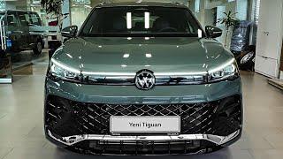 New 2025 Volkswagen Tiguan R-Line (203HP) - Interior and Exterior Walkaround