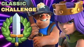 CLASSIC CHALLENGE 12 WINS with MINER ROCKET CONTROL from @babynateee  | Clash Royale