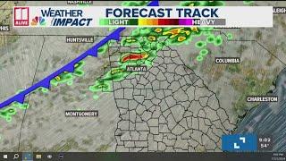 Overnight, Thanksgiving morning storms possible for metro Atlanta | Weather update