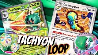 Decidueye ex Deck. 🪶 Iron Feathers! W/ Neo Upper Energy, Iron Leaves ex & Dudunsparce. PTCGL Future