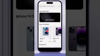 New #AI E-Commerce App UI Concept #appdesign #uidesign #uiux #ecommerce #apple #2024