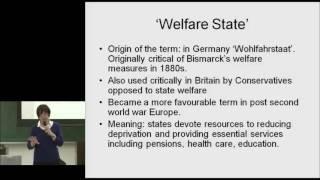 京都大学  "European Welfare States"  Patricia Mary THANE