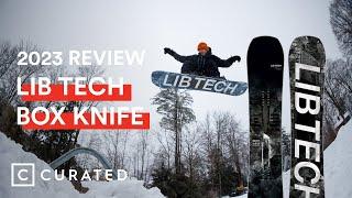 2023 Lib Tech Box Knife Snowboard Review (2024 Same Tech; Different Graphic) | Curated