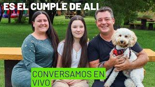 ALI CUMPLE AÑOS Y LO CELEBRA CONVERSANDO CON USTEDES EN VIVO!!!