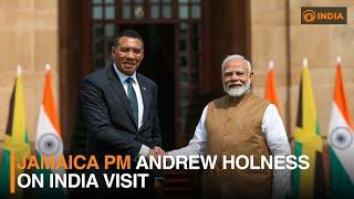 Jamaica PM Andrew Holness on India Visit | DD India