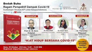 Bedah Buku Ragam Perspektif Dampak Covid-19 Sumbangan Ilmuwan AIPI untuk Bangsa Indonesia